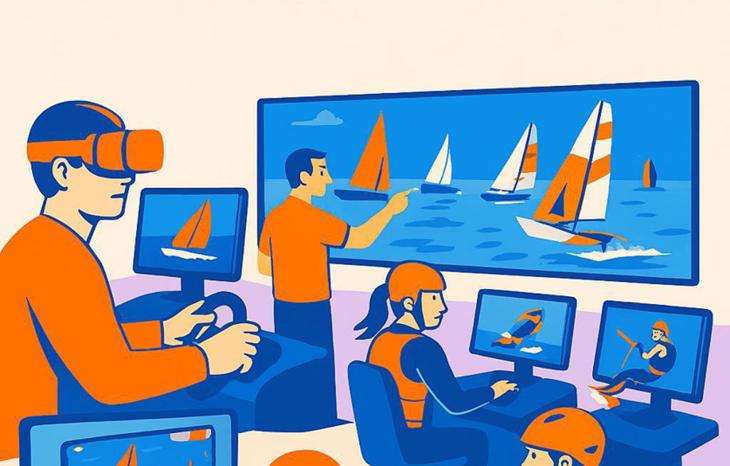 E-sailing training en simulatie lab